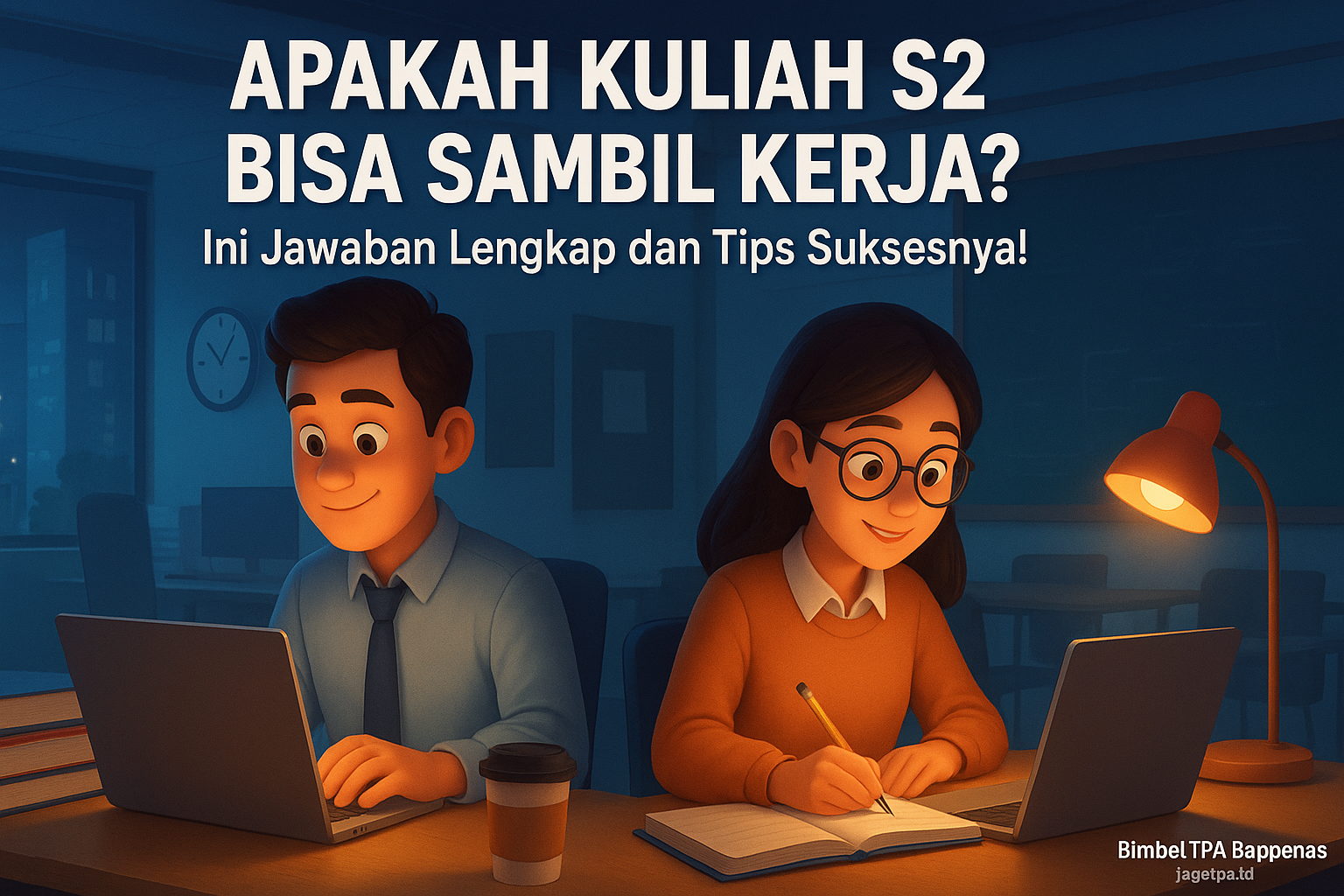 Apakah kuliah S2 bisa sambil kerja