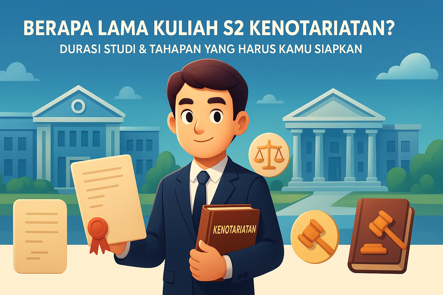 Berapa Lama Kuliah S2 Kenotariatan? Ini Durasi Studi dan Tahapan yang Harus Kamu Siapkan