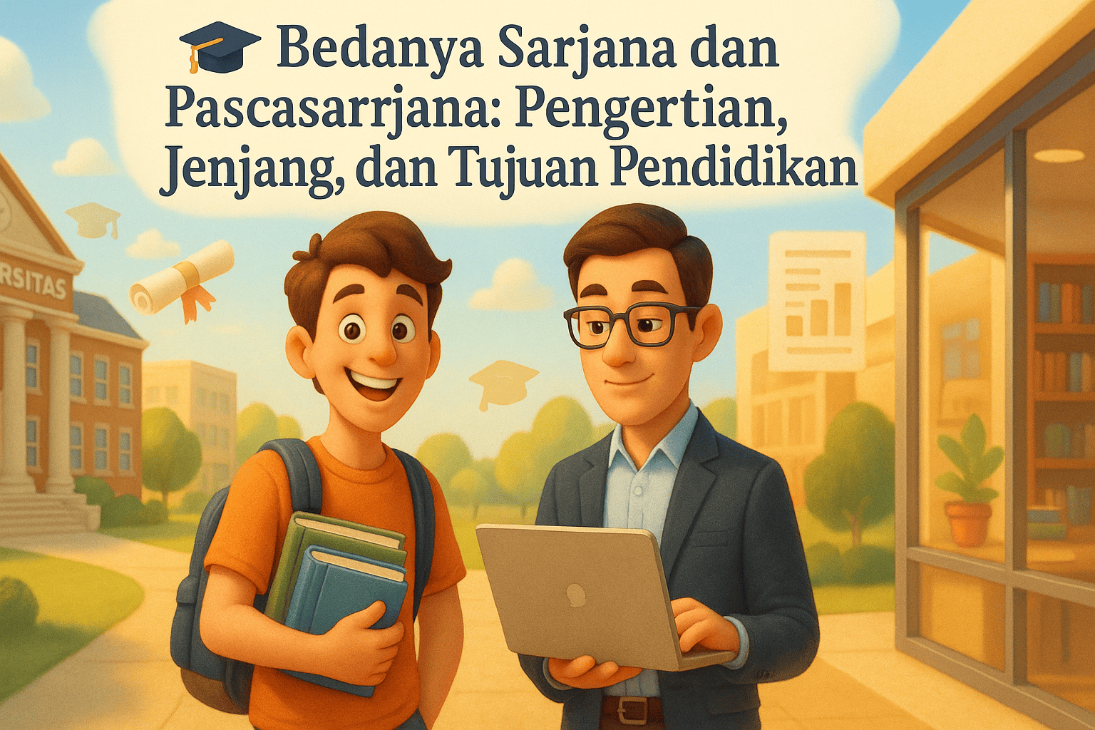 Bedanya sarjana dan pascasarjana
