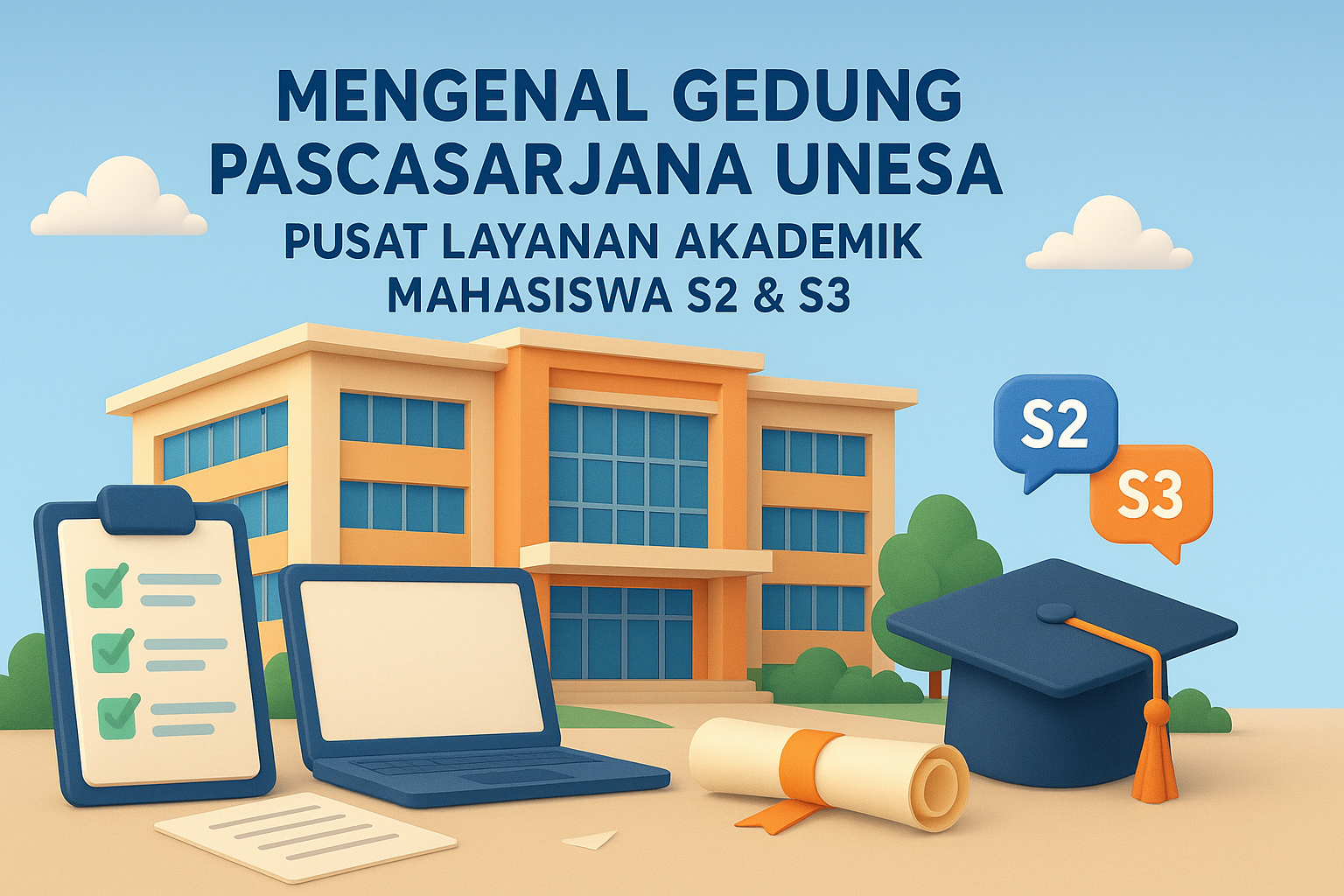Gedung Pascasarjana UNESA