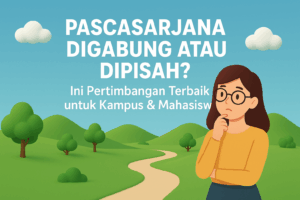 pascasarjana digabung atau dipisah