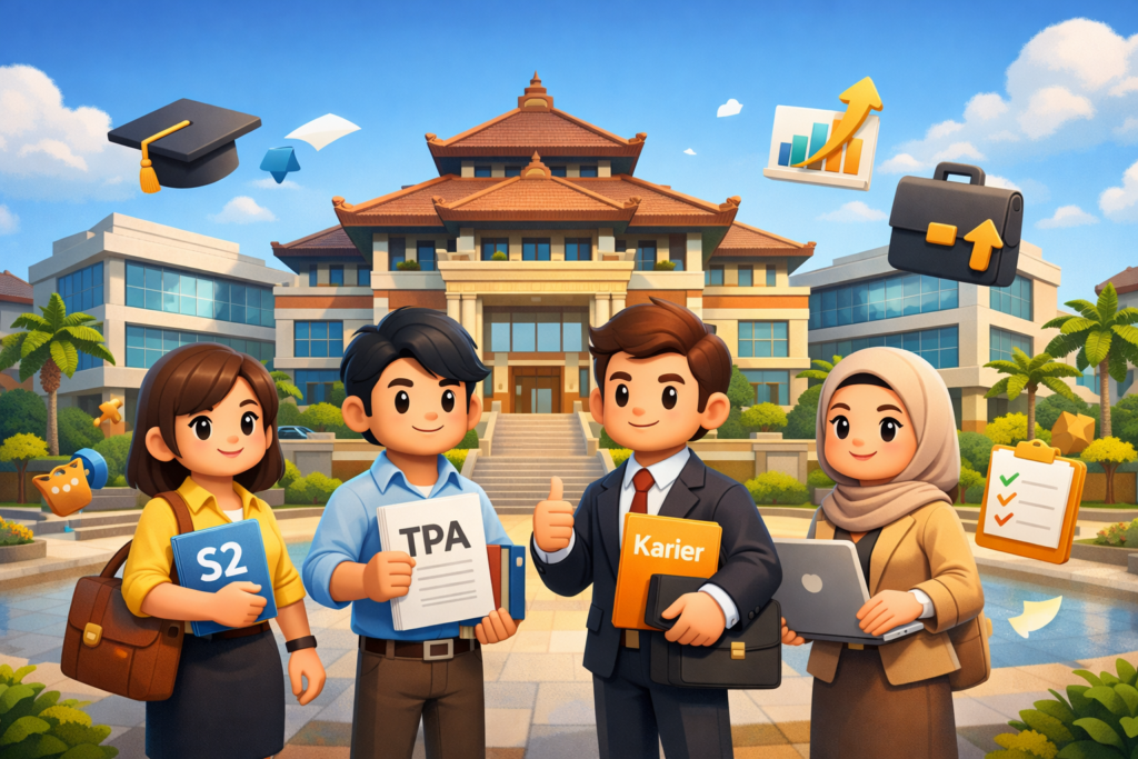 Posisi Pascasarjana Gunadarma dan Rumpun Program Studi