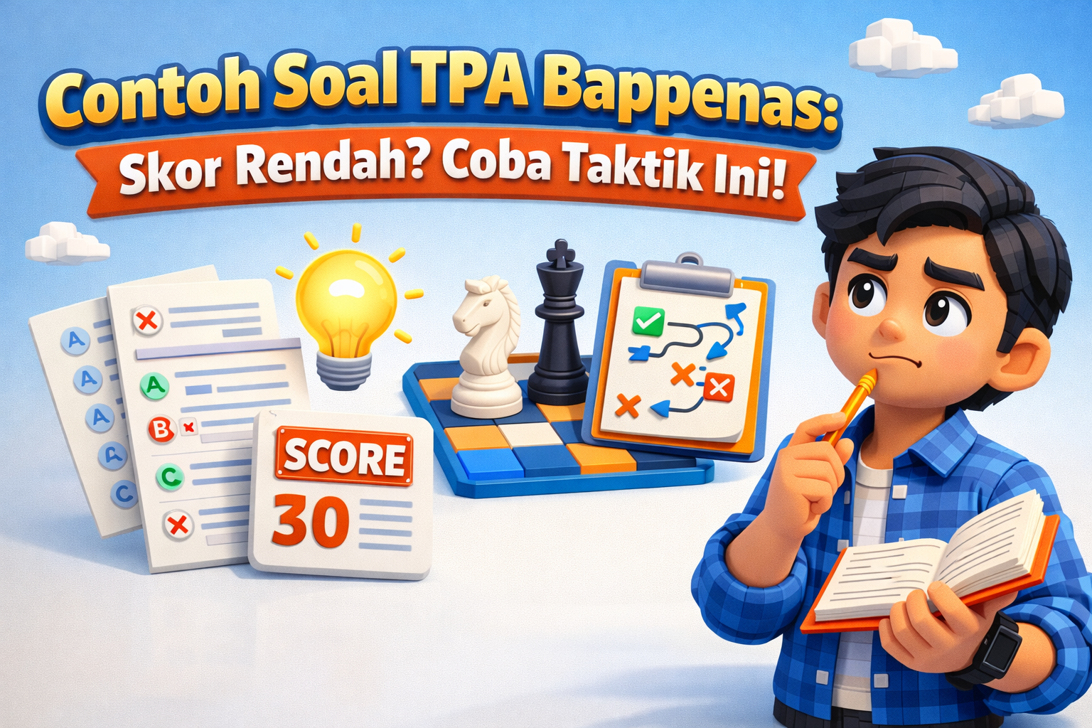 Contoh Soal TPA Bappenas : Skor Rendah? Coba Taktik Ini!