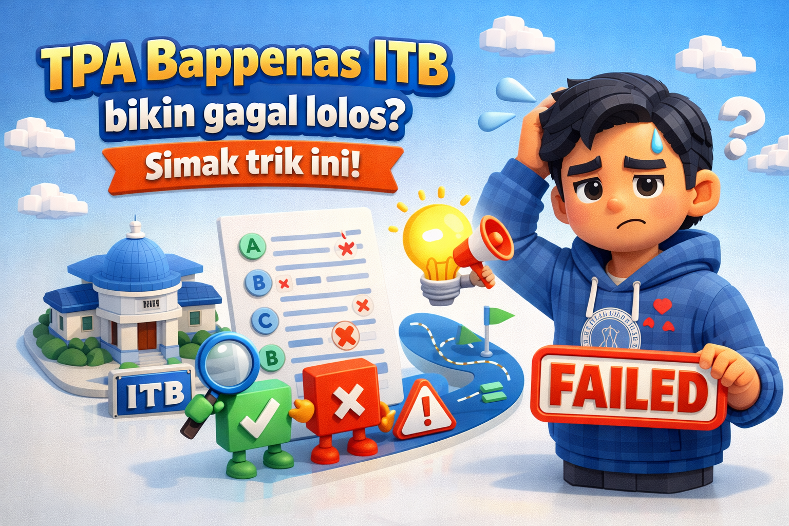 TPA Bappenas ITB bikin gagal lolos? Simak trik ini!