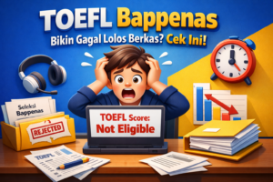 TOEFL Bappenas bikin gagal lolos berkas? Cek ini!