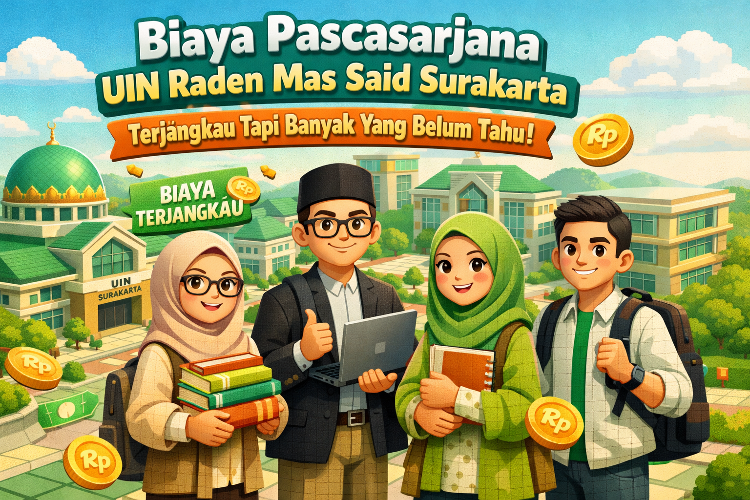 Biaya Pascasarjana UIN Raden Mas Said Surakarta Terjangkau Tapi Banyak Yang Belum Tahu!