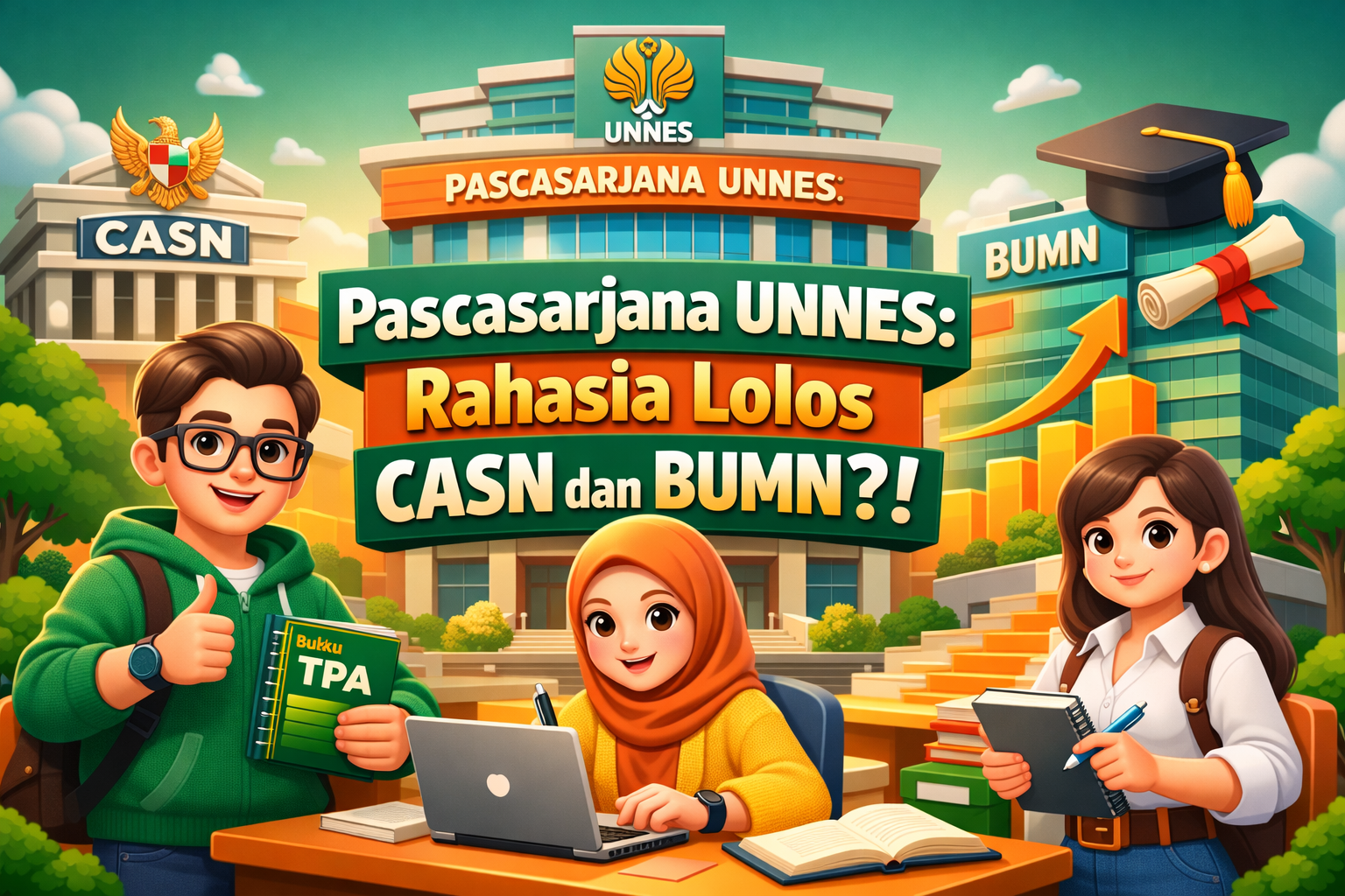 Pascasarjana UNNES: Rahasia Lolos CASN dan BUMN?!