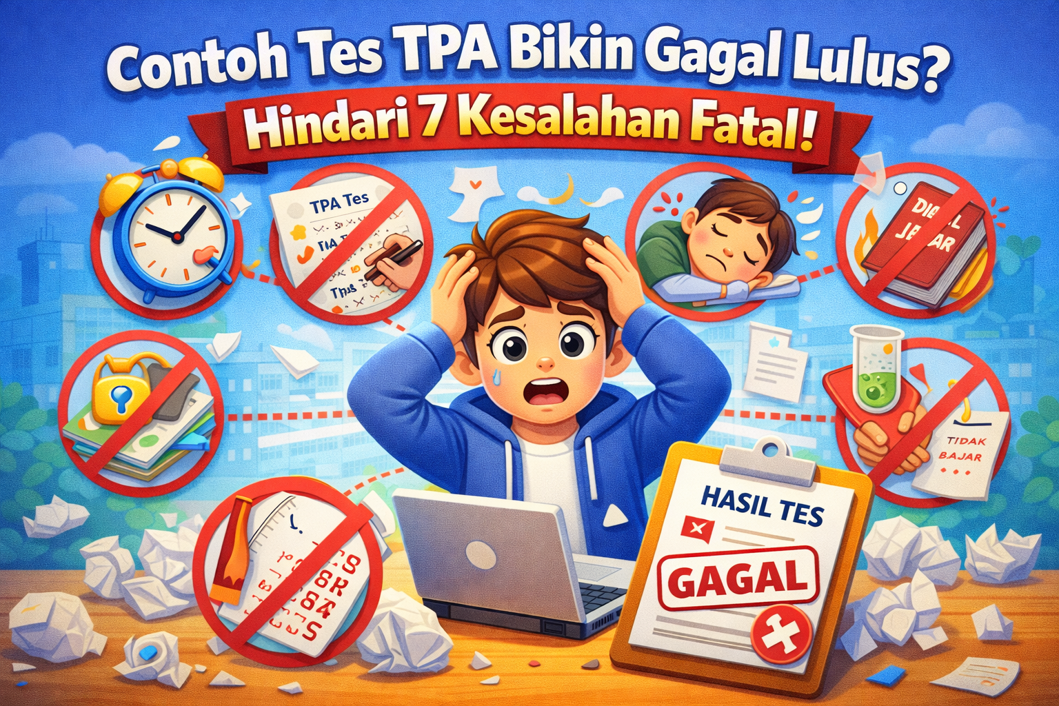 Contoh Tes TPA Bikin Gagal Lulus? Hindari 7 Kesalahan Fatal!