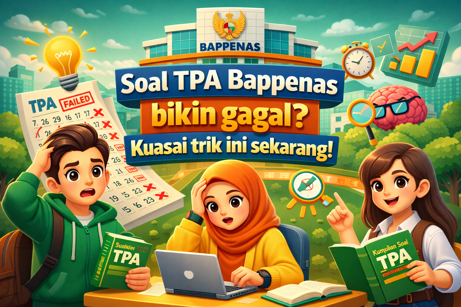 Soal TPA Bappenas bikin gagal? Kuasai trik ini sekarang!