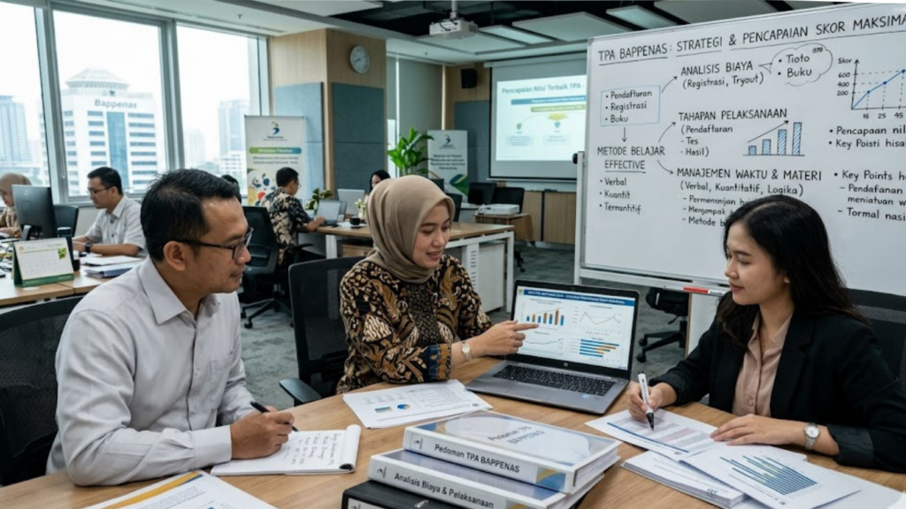 Nilai maksimal TPA Bappenas terkait biaya, pelaksanaan, dan strategi pencapaian